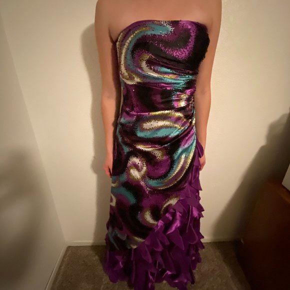 cosmos prom dress Alyce Prom Dress 61798